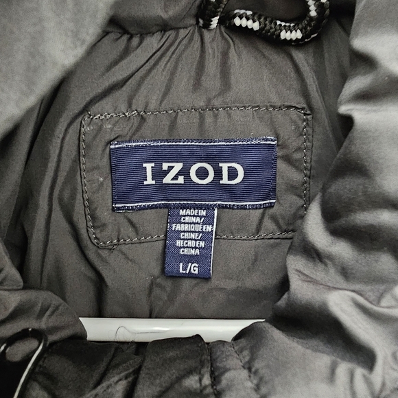 NWT IZOD 3-in-1 Tech System Jacket Black Men’s L Waterproof Windproof - Picture 7 of 16